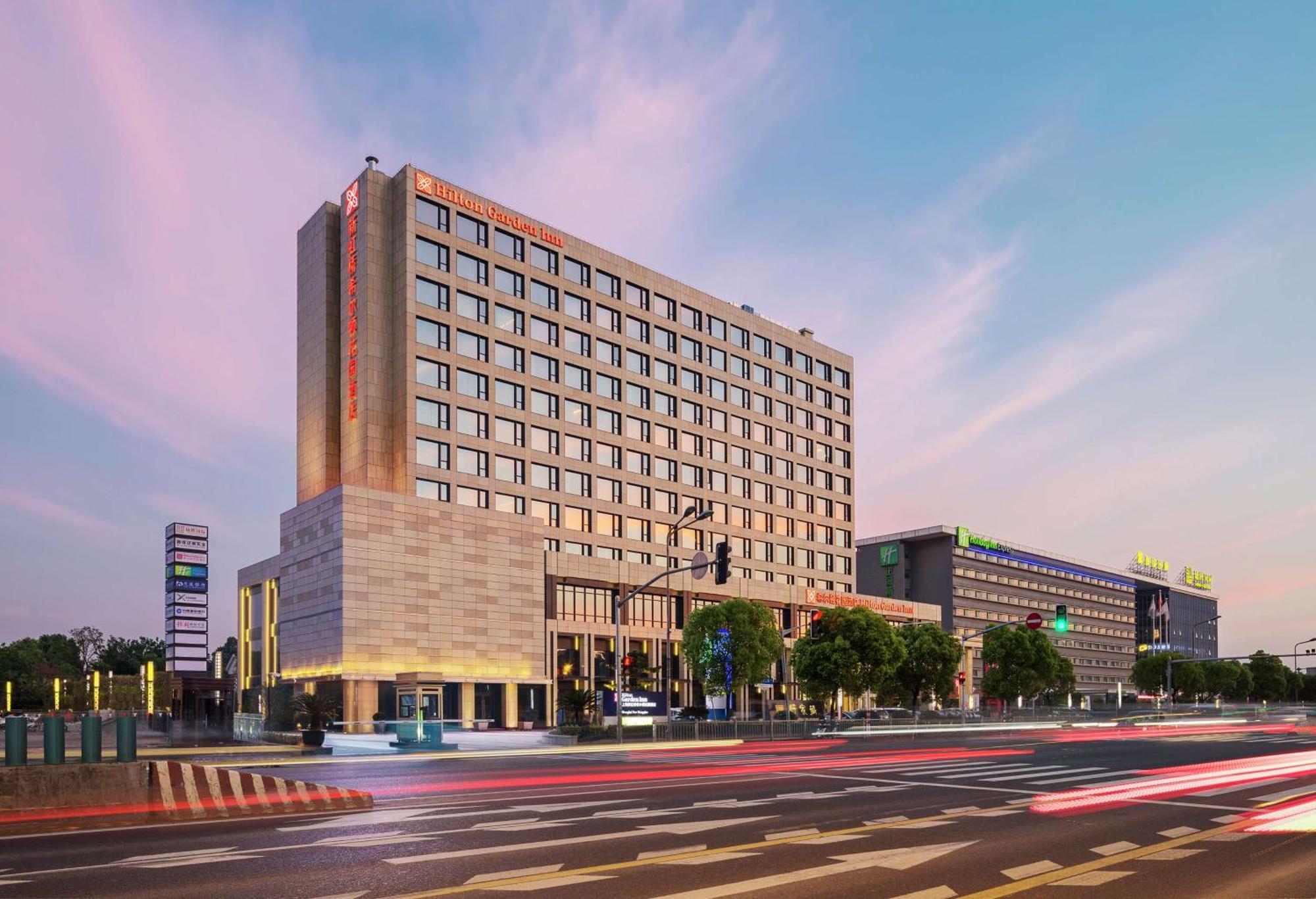 Hilton Garden Inn Shanghai Hongqiao Necc Dış mekan fotoğraf