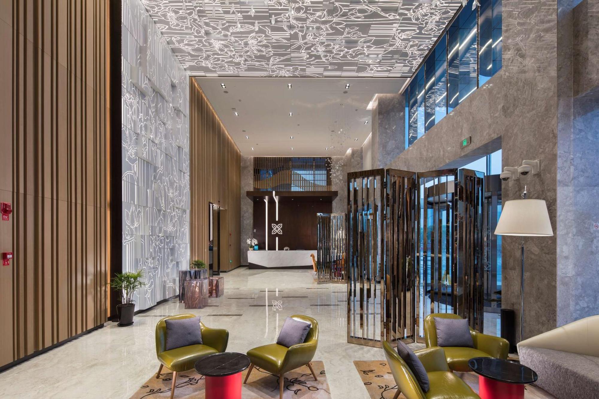 Hilton Garden Inn Shanghai Hongqiao Necc Dış mekan fotoğraf